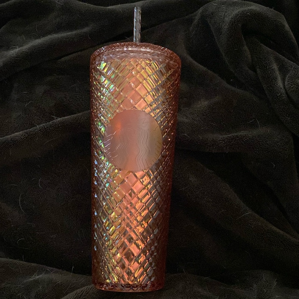 🎉HP🎉 Starbucks Iridescent Peach Venti Tumbler NWT